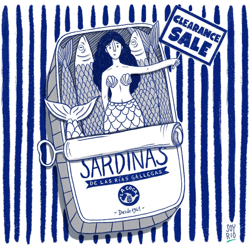 Soy Rio Ilustración para Atogu liquidación empresa